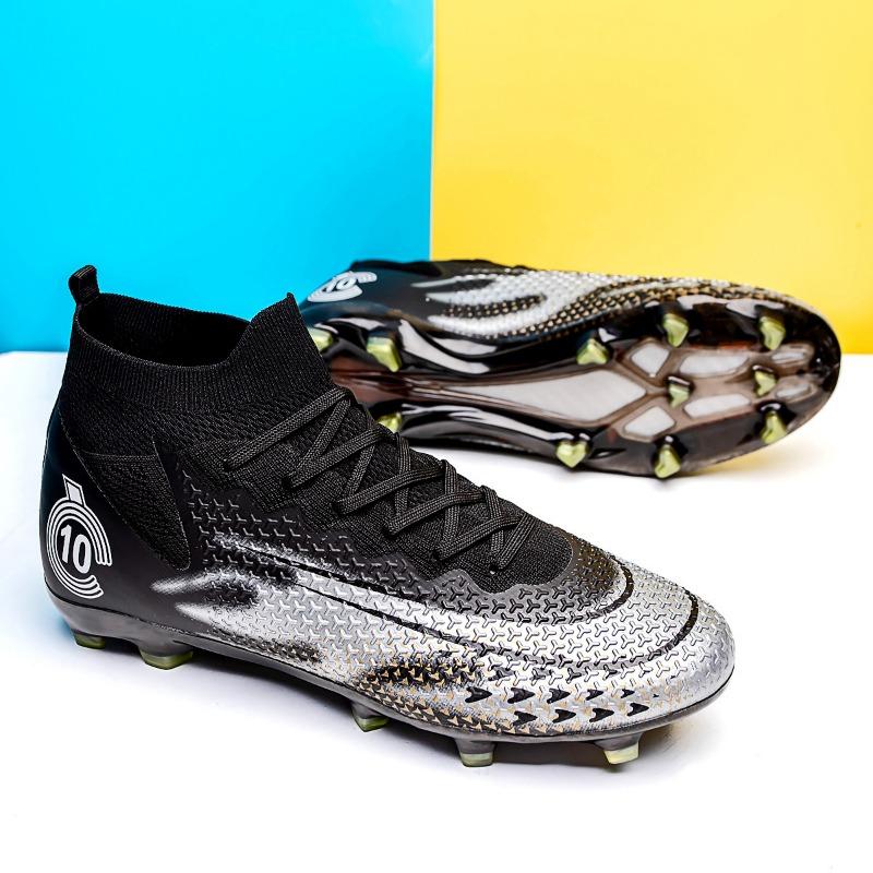 High-top football shoes, men's and women's youth long nails and broken nails factory
