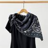 Printed Large Square Scarf Paisley Female Shawl Wrap Fashion Silk Scarves  Summer Accessories