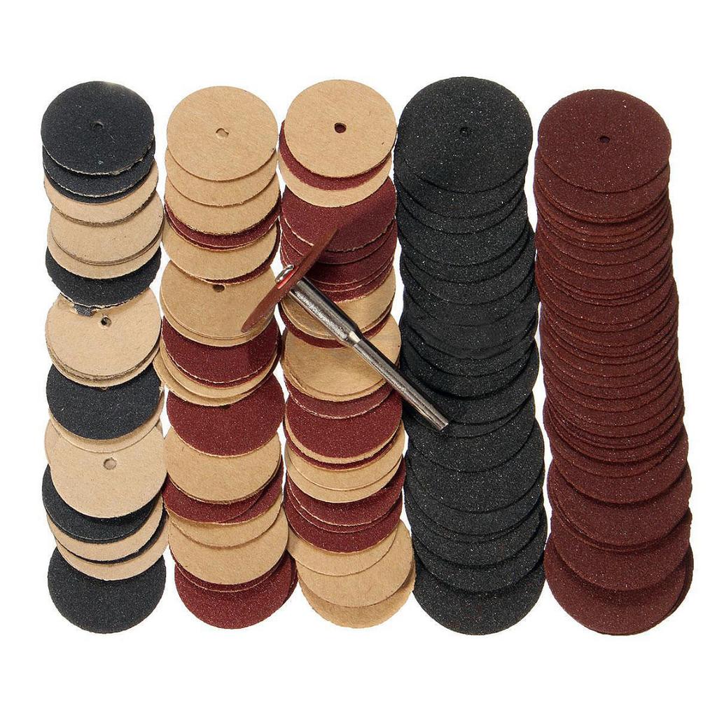 206pcs Rotary Tool Accessory Kit Sanding Bands Power Drill Multi Polishing Tool