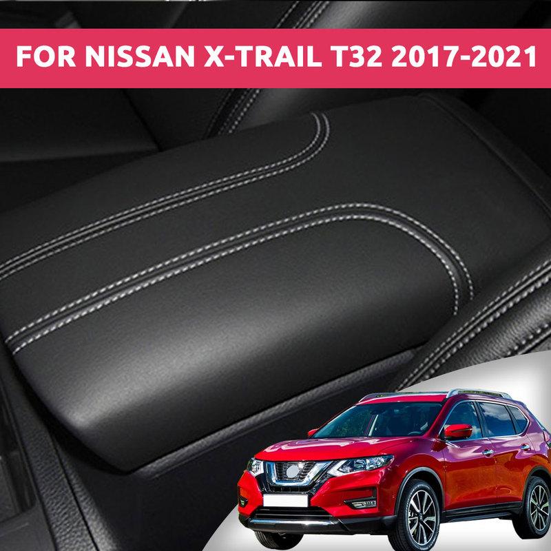 Dla Nissan X-TRAIL T32 2017 2018 Pokrowiec na podłokietnik samochodowy | Dopasowanie OEM Odporny na rozdarcia Izolacja termiczna Ochrona wnętrza samochodu
