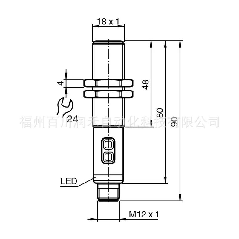 P+F UC1000-18GS-2EP-IO-V15 Ultrasonic Sensor Single Head - New Original Inquiry UC1000-18GS-2EP-IO-V15
