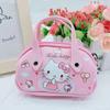 Anime New Cute Kawaii My Melody Kuromi Cinnamoroll Kids Cartoon Pu Coin Wallet Cute Mini Handbag Cute Storage Bag