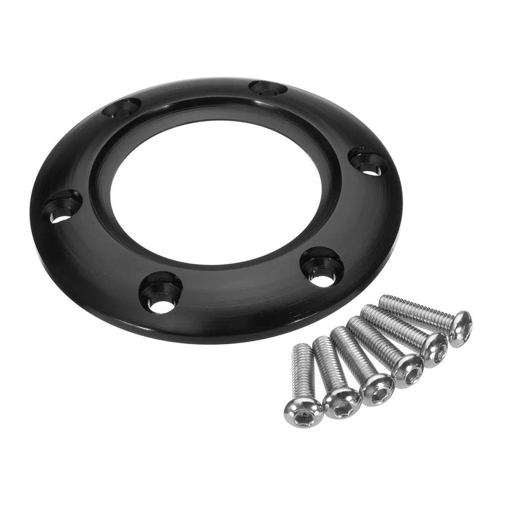 6-Hole Steering Wheel Horn Button Adapter Ring for MOMO/NRG with 6 Bolts