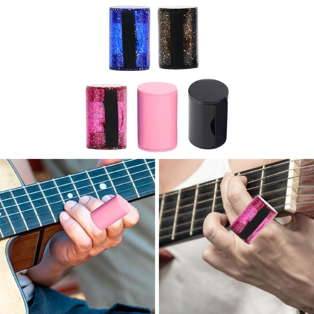 Compact And Rhythmic Guitar Finger Rattle with Elastic Strap, Ideal for Banjo Acoustic Guitar.