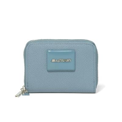 JILL STUART Мелкий кошелек-монетница, Женский, Яркая пластина, Тонкий, Саксовый, JSLW4BC1