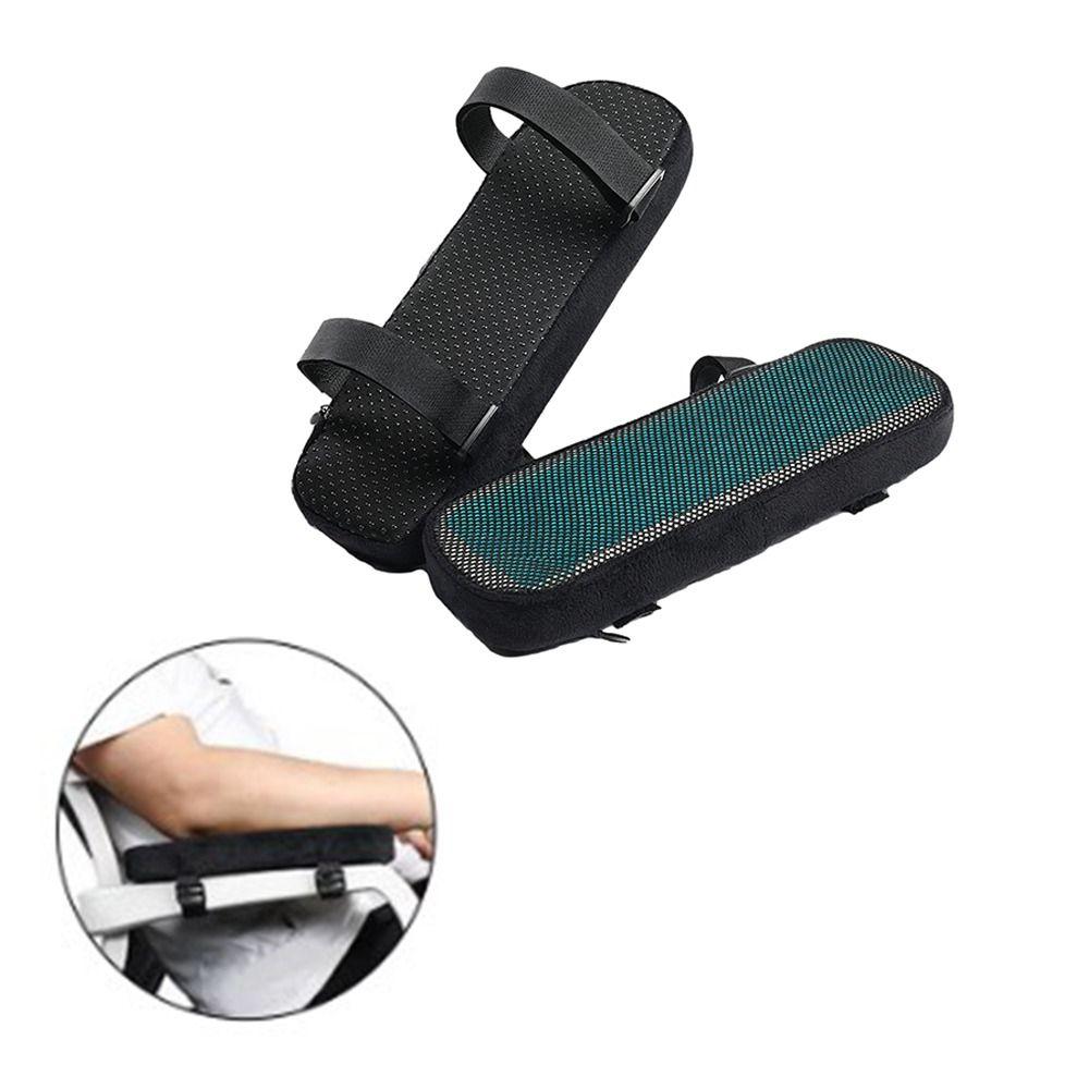 2 Stück Ruhepolster Stuhl Ellbogenkissen Pad Weiche Armlehnenpolster Stuhl Armlehnenpolster Bürostuhl