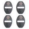 4pcs Car Door Lock Cover Badge Car Sticker for Volkswagen Golf 7 5 CC Passat GTD B6 Mk4 VW Tiguan Mk7 Scirocco Auto  Accessories