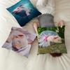 Pink Little Pig Pillow Gifts Home Office Furnishings Bedroom Sofa Car Cushion Cover Case 45x45cm