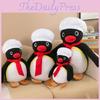 Adorable Pingu Chef Penguin Plush Toy Soft And Cute Penguin Stuffed Animal For Kids
