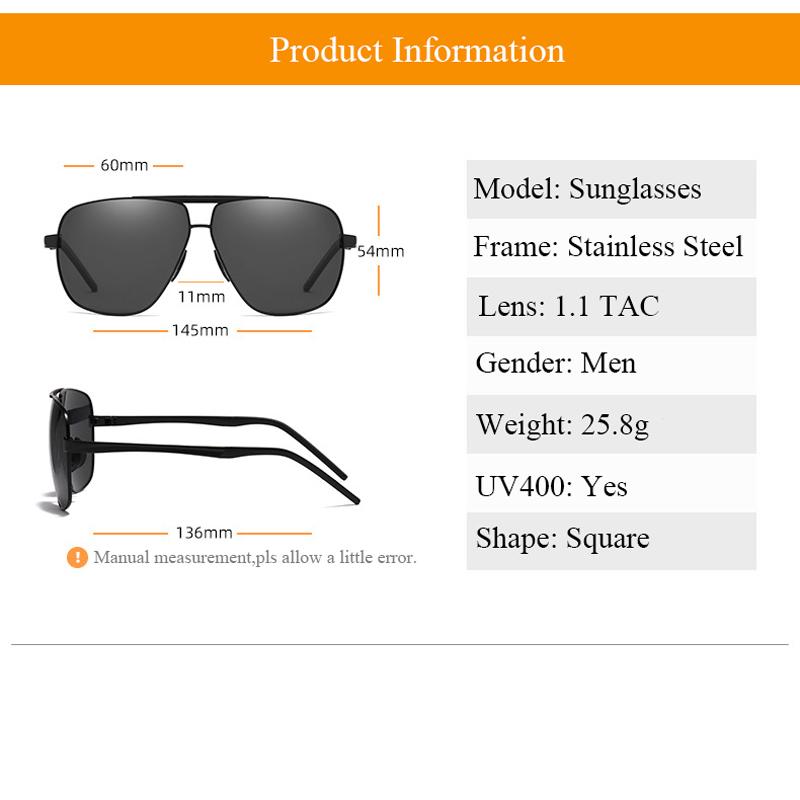 Classic Business Sunglasses Men Polarized