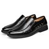 Summer Sandals Men's Business Hollow Leather Shoes Inner Heightening Shoes Overalls Leather Shoes Large Size Formal Men's Shoes Hole Shoes