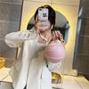 Tooxika Damen Neue runde Basketball-Handtasche mit Ball, vielseitige Umhängetasche, kleine Tasche