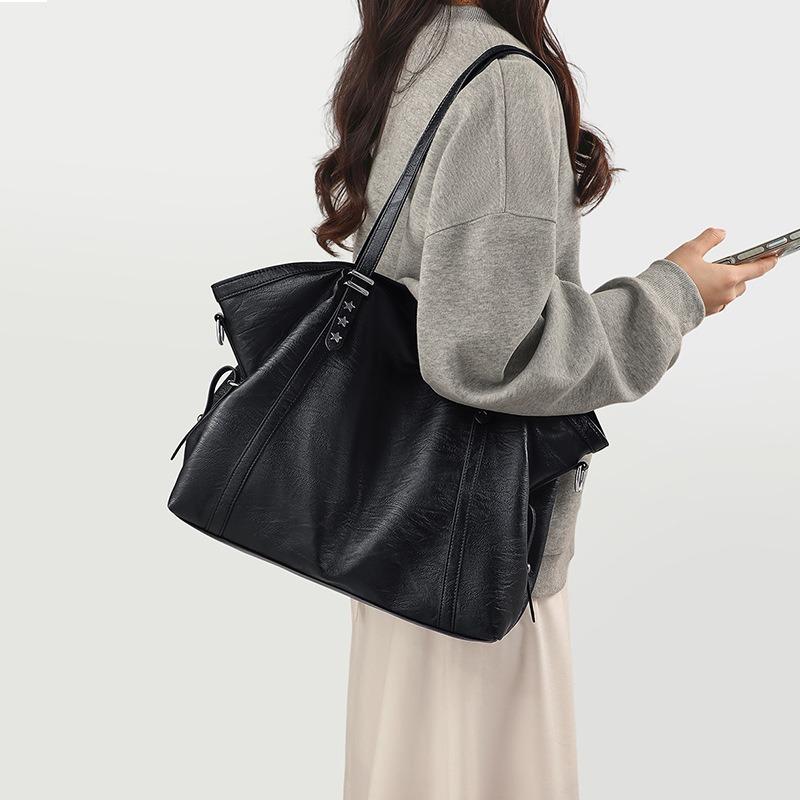 Bag Women's New Tote Bag Spring and Summer Women's Bag Commuter Bag Large Capacity Messenger Shoulder Bag