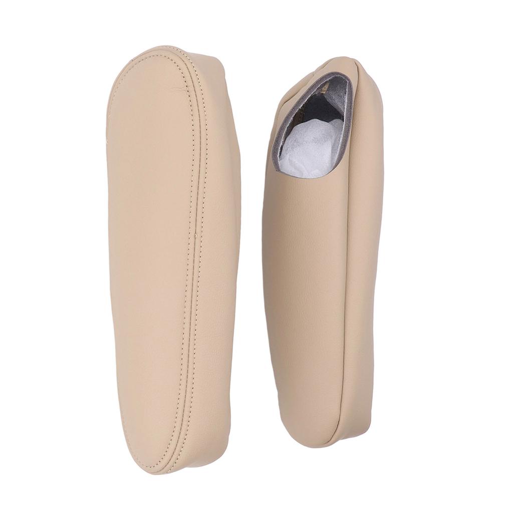 Car Front Seat Armrest Cover Artificial Leather Replacement for Chevrolet Tahoe Suburban 1500