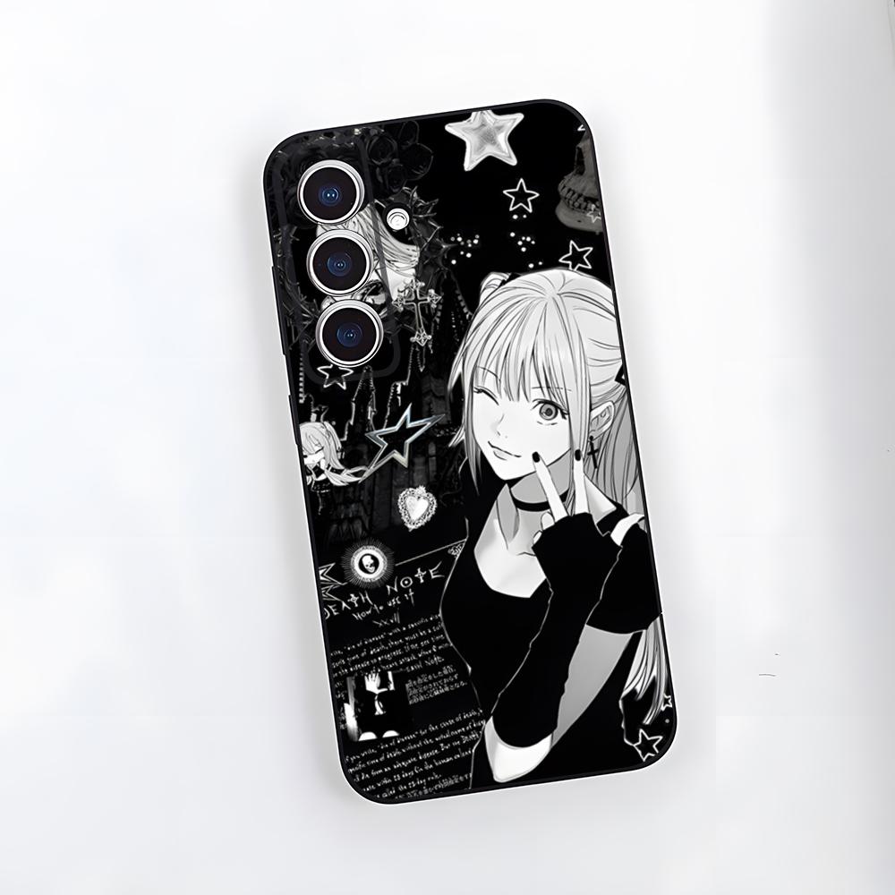 D-Death Note Phone Case For Samsung S25 Plus S20 S20 Plus S22 Ultra S23 FE S21 Plus S21 Ultra Soft Cover