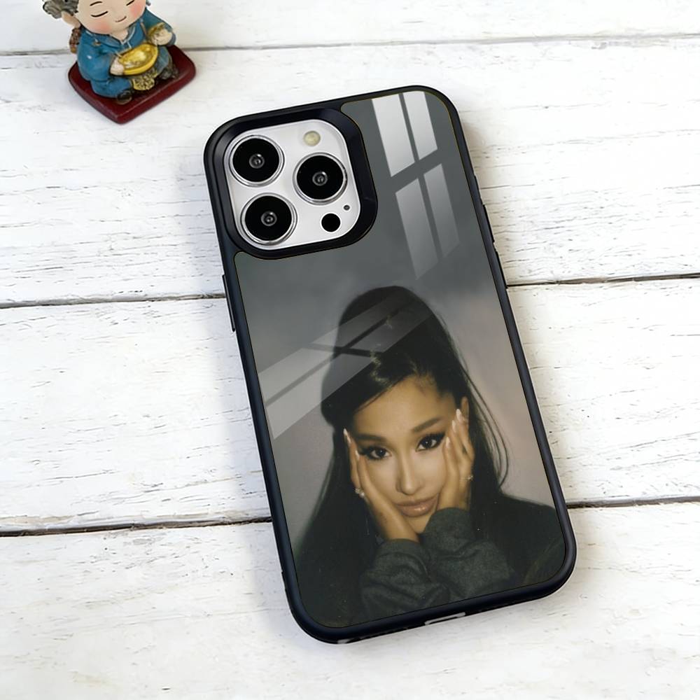 Ariana Grande Phone Case For iPhone17,16,15,14,13,12,11 Plus,Pro Magnetic For Magsafe Wireless Charging