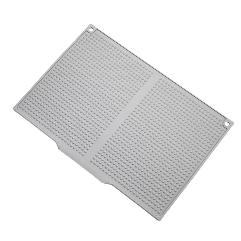 Food Grade Silicone Draining Pad Ensures Quick Drying and Heat Resistance In Kitchens Multifunctional Kitchen Mats