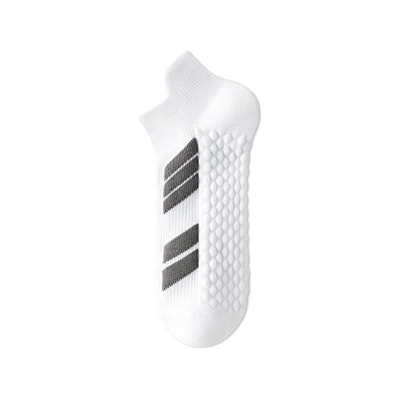 

Zhuji Men s Anti-Slip Shock-Absorbing Sports Socks for Running and Badminton One Size 36-44 белый