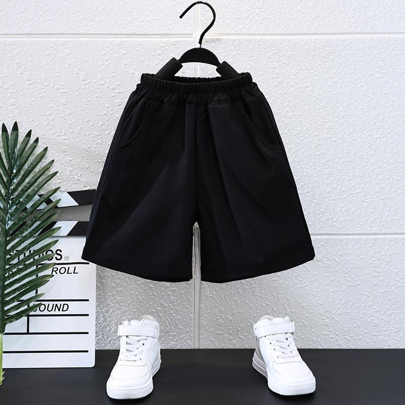 Trendy Summer Childrens Outfit For Boys Featuring Soft Cotton Short Sleeve Shirt And Shorts Set