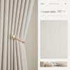 New Milk Tea Corduroy Curtains: Thick, High-Shading Curtains for Bedrooms