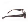 Excellent PRADA Glasses With Logo Brown Marble Women VPRA11-D Used