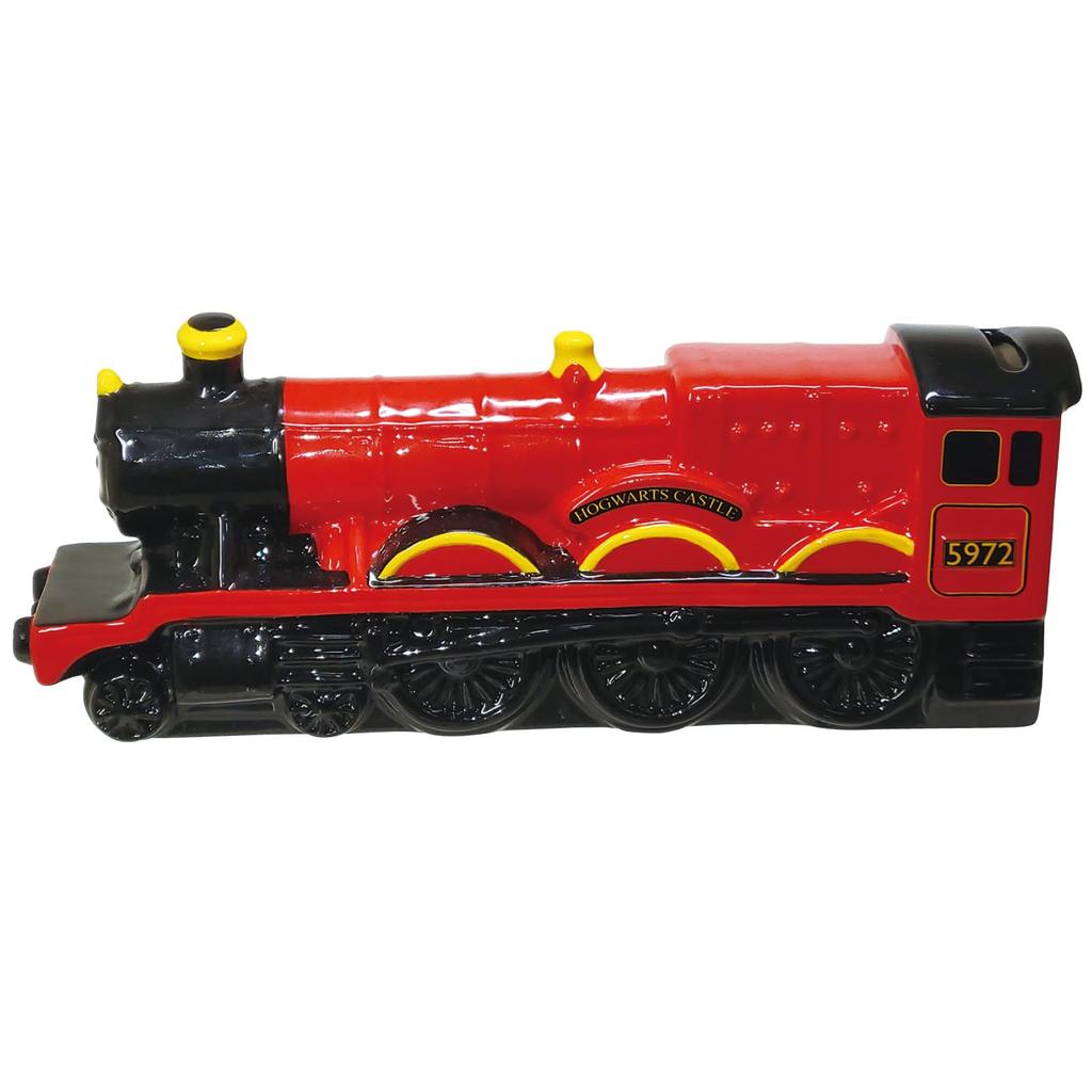 Harry Potter" Hogwarts Express Piggy Bank, Platform 9 and 3/4, Harry Potter Goods, SAN4349