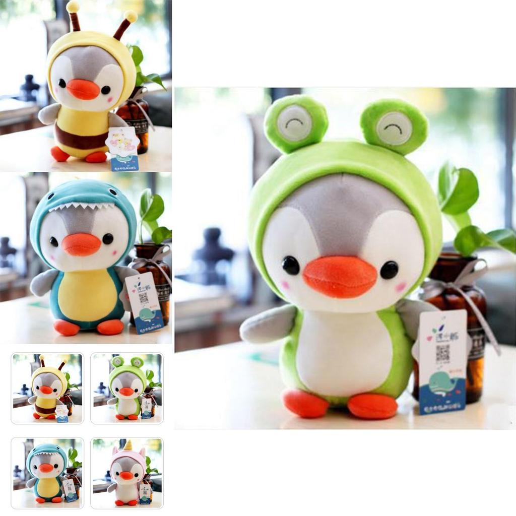 Little Penguin Transformed Plush Doll For Kids Adorable Room Decor And Snuggle Buddy