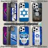 Star of David I-Israel Flag Phone Case For iPhone 17,16,15,14,13,12,11,Pro,Max,Plus,Mini,SE4 Magnetic Magsafe Wireless Charging