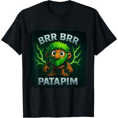BRR BRR Patapim - Italian Brainrot Meme T-Shirt