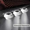 1 Pack LED Solar Light Outdoor Farm Waterproof Gutter Wall Light Path Light for Driveway Garden Fence Decorative Lighting