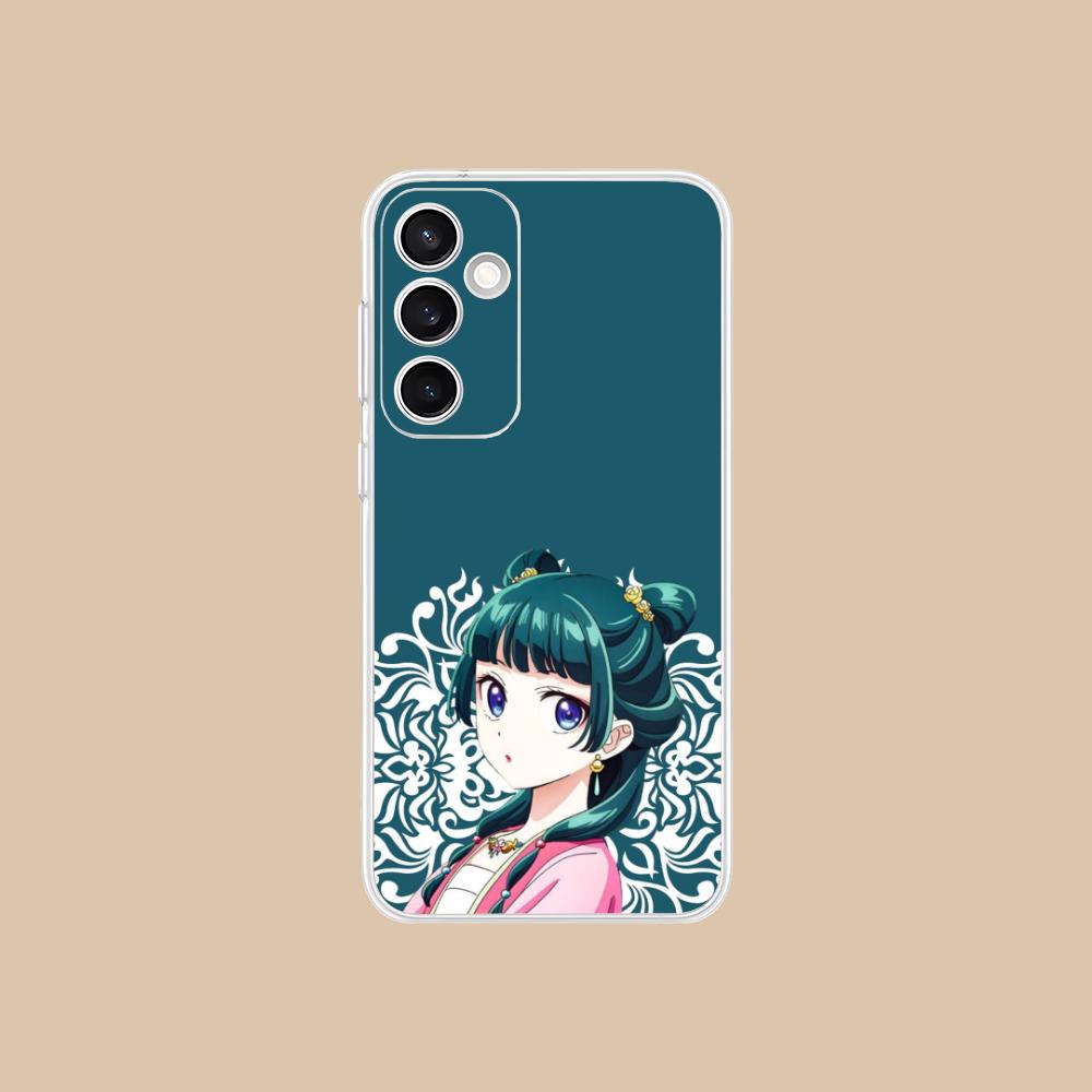 

Diaries Kusuriya Maomao Phone Case for Samsung Galaxy S25 S24 S23 S22 S21Plus FE Ultra Clear Colour Protective Cover Luxury Galaxy S21 Ultra 5G