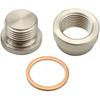 FZJDSD 12MM KIT STEEL BUNG & STEEL PLUG + WASHER Transmission sump drain plug Oil pan drain plug (weld in)