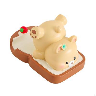 Cute Bear Cell Phone Stand Animal Smartphone Holder,Decorative,Phone Mount Lovely Unique Desk