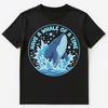 Whimsical Whale Time Fun Sea Adventure Art Unisex T-Shirt