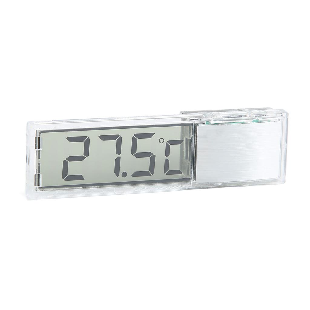 Aquarium Thermometer 3D LCD Electronic Transparent Digital Fish Tank Thermometer for Water Temperature Measurement