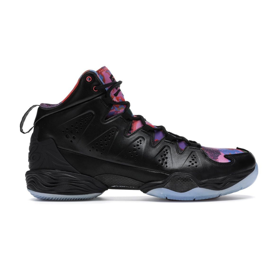 

Мужские кроссовки Air Jordan Jordan Melo M10 YOTH черные черные-темно-королевские-синие-красные-бархатные 649352-040