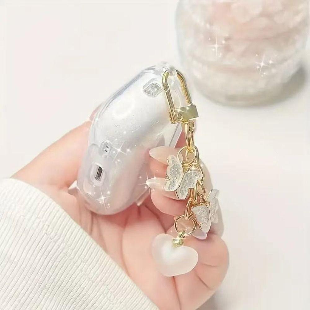 TPU Bluetooth Pouzdro na sluchátka Průhledné třpytivé ochranné pouzdro pro Airpods 1/2/3/4/pro/pro2