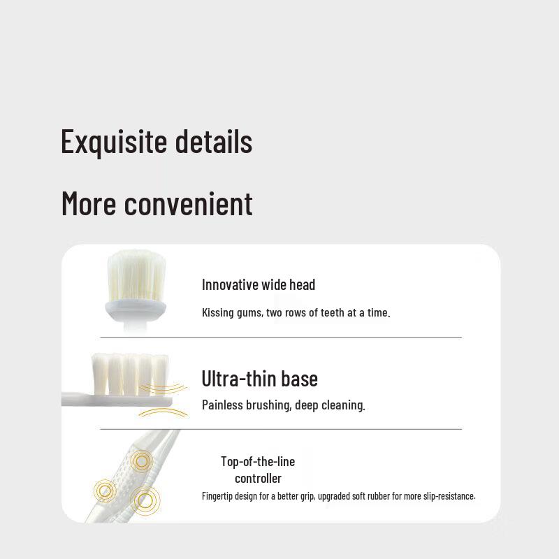 Ebisu Silk Soft Wide Head Toothbrush, 2-Pack