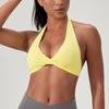 Hanging Neck Sling Sports Vest Women Slim fit With Chest Pad Outdoor Fitness Bra Running Top Yoga Underwear High Elastic