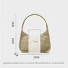Fashion Multicolor Shoulder Bag Waterproof Nylon Tote Bag Multi-functional Zipper Closure Handbag Shopping