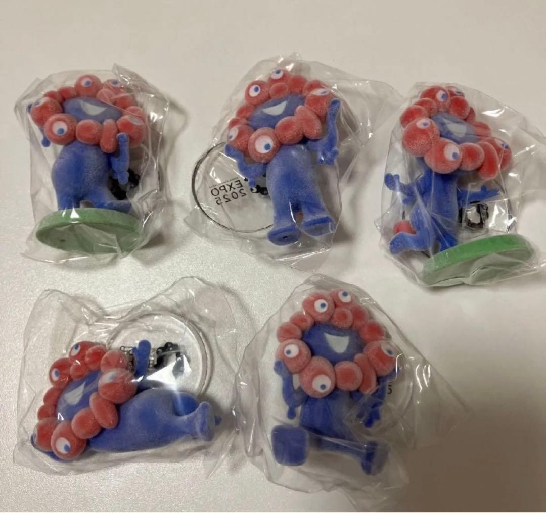 

[USED] Miyakumyaku Flocked Figure Complete Osaka Kansai Expo Gacha