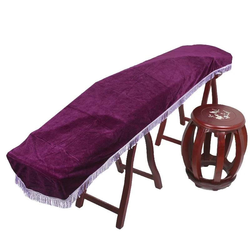 Chinese Zither Cover Fringe Pendant Lace String Bag Dustproof Cover Guzheng Protector Ethnic Instrument Accessories One size