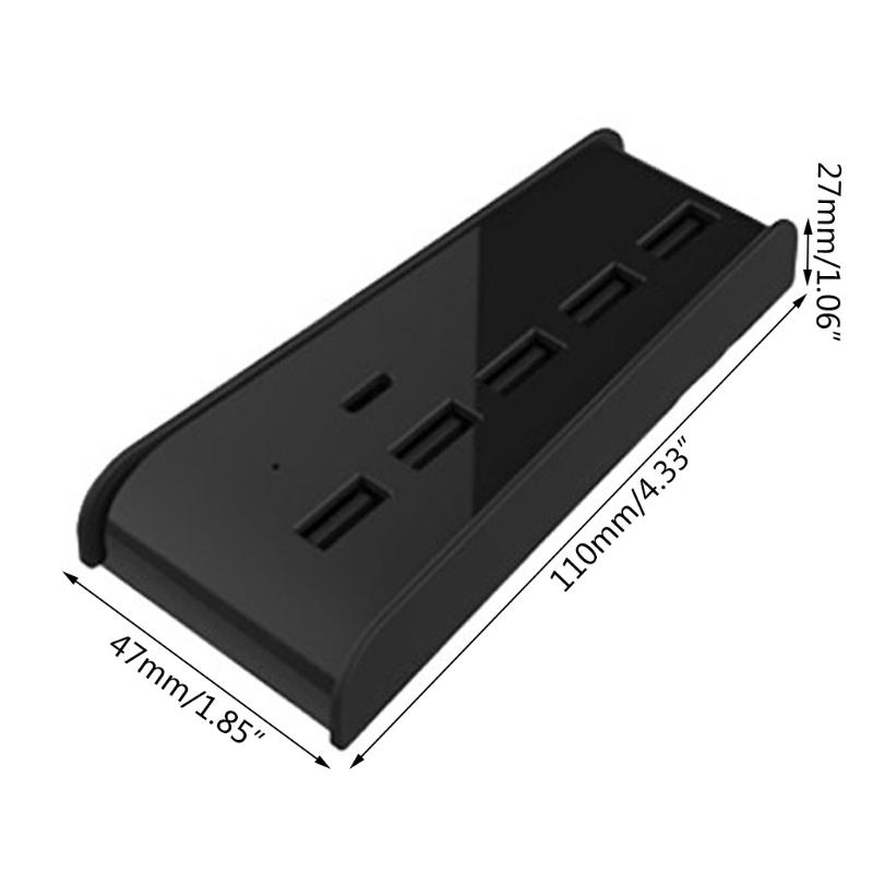 4-Port USB 2.0 HUB high-speed Transmission Extender HUB Converter TYPE-C 3.1 Interface Splitter for P5 DE/ UHD Console
