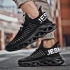 2024 Lente Heren Air Cushion Flyknit Mesh Casual Sneakers