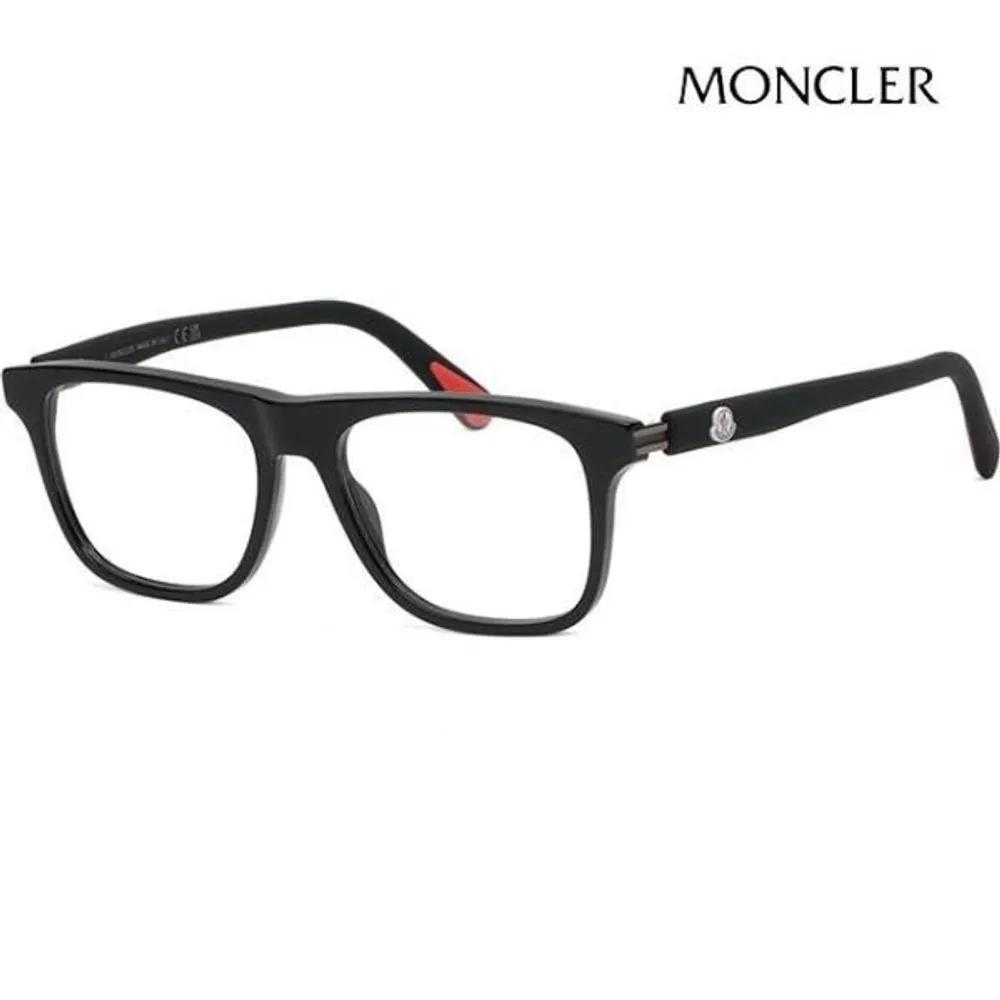 

Moncler Eyeglass Frames ML5161 001 Square Horn-rimmed