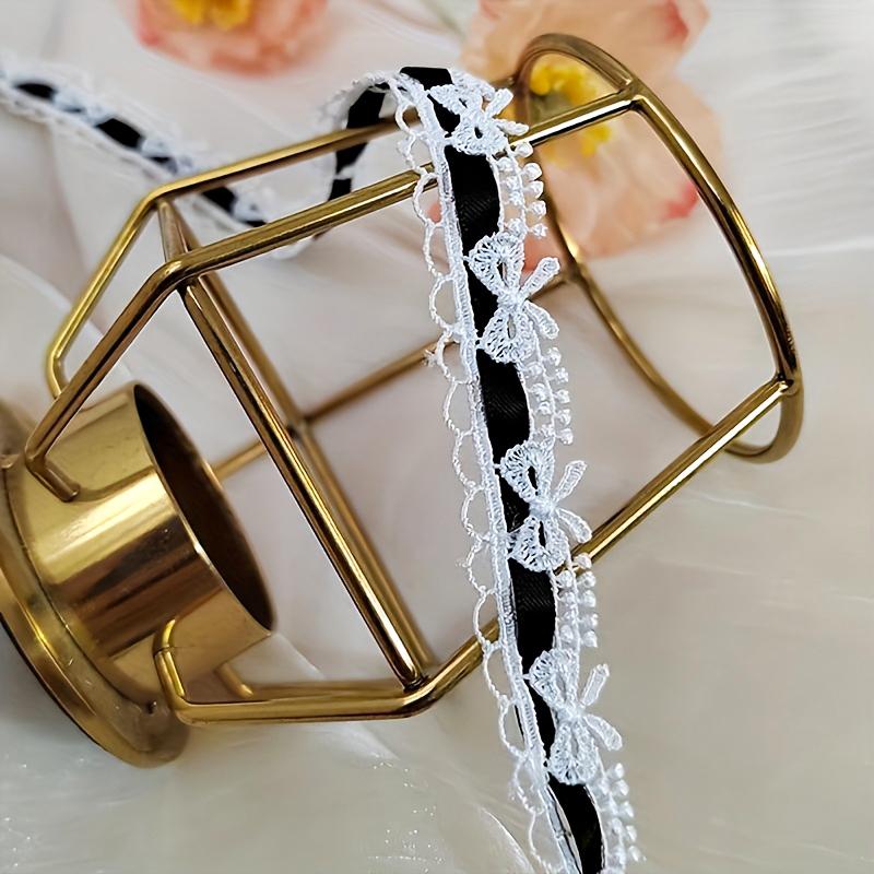 1yard Gift Wrapping Clothing Accessories Polyester Ribbon Wrapping Trimming Woven Tape Diy Supplies 1.8cm wide