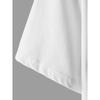 Summer Men's Fashion Print T-Shirt with Letter Pattern, Round Neck, Casual - Machine Washable, Short Sleeve