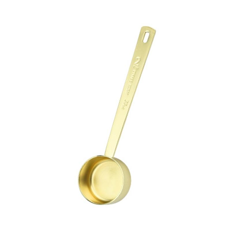 15ml/30ml Long Handle Measuring Scoops Coffee Spoon Food Grade Stainless Steel Tablespoon for Coffee, Tea, Sugar, Flour A0KF