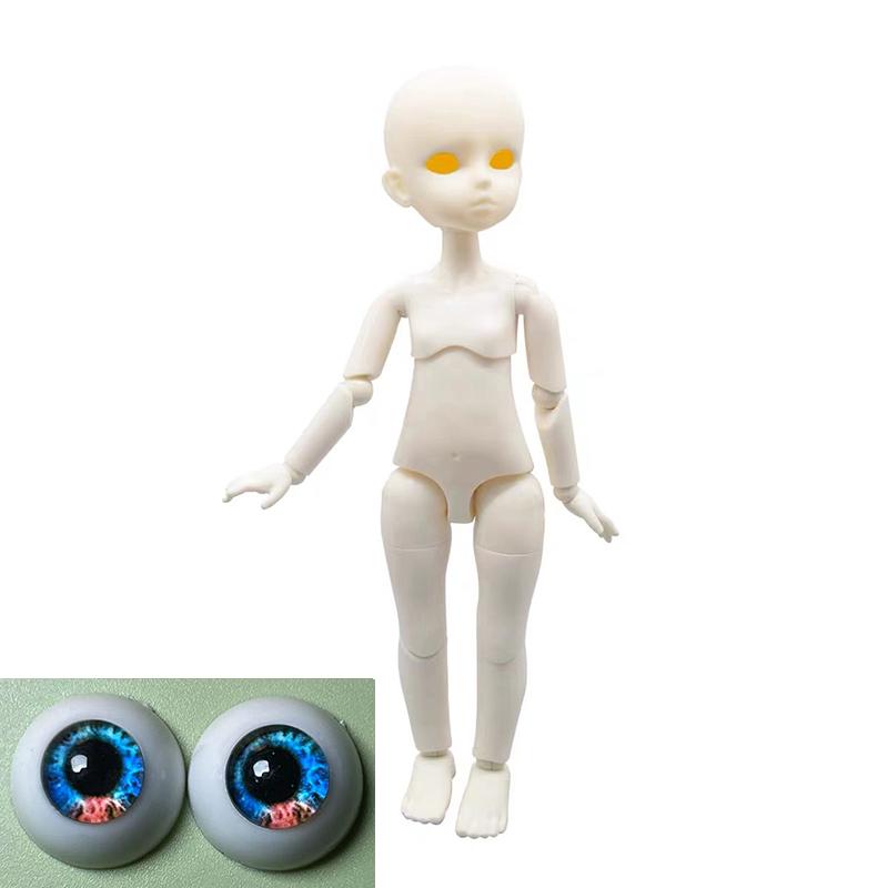 1/6 Bjd Doll Mechanical Joint Body Naked Doll 30cm Practice Makeup Doll Kids Girls Doll Toy Gift Buy Doll Get Free Gesture