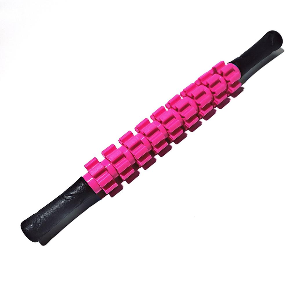 Muscle Roller Bar, Independent Roller Massage Bar, Anti-slip Grip, Yoga, Fitness, Recovery, Leg and Back Pain Relief